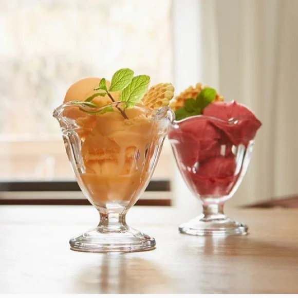 Vintage Ice Cream Sundae Glass